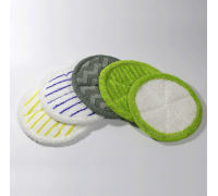 蒸汽拖把清洗布擦 超細纖維清潔拖把布 圓盤清潔布